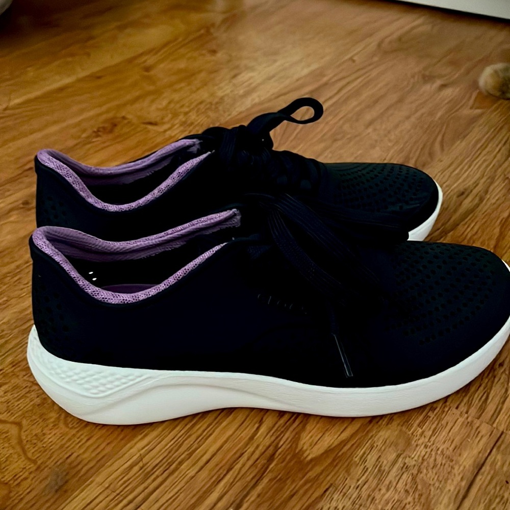 Croc athletic sneakers